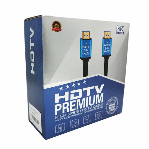 фото Hdmi кабель 30 метров 4k premium v2.0 высококачественный ps5/ps4/xbox one/blu-ray/пк mrm