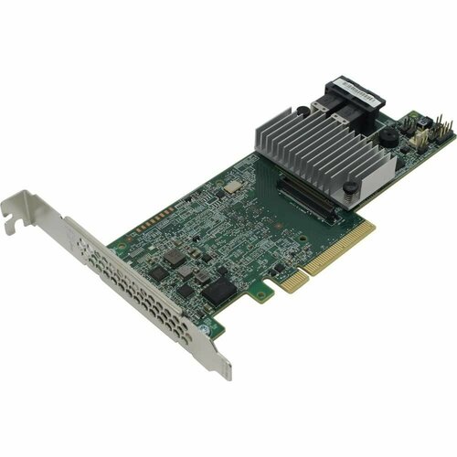 Контроллер LSI 9361-8I SGL, 2Gb, SAS/SATA RAID, PCI-E (LSI00462/05-25420-17) raid контроллер sas sata rmsp3hd080e 954553 intel