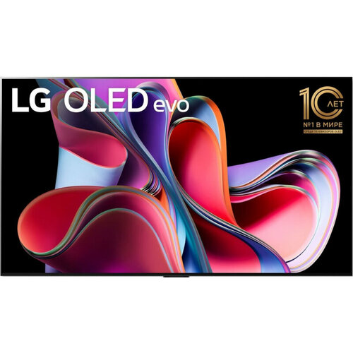 Телевизор LG OLED55G3RLA ARUB 4K Ultra HD черный 23467500₽