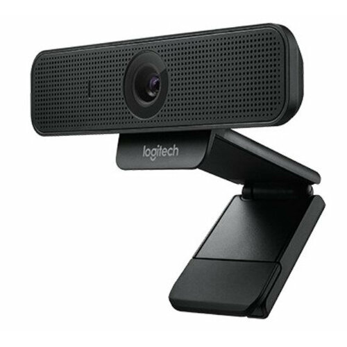 Веб-камера LOGITECH C925E чёрная (USB, 1080p, 3 Мп, микрофон, 960-001180/960-001076) (960-001180) камера web logitech hd webcam c930c черный 3mpix 1920x1080 usb2 0 с микрофоном 960 001260