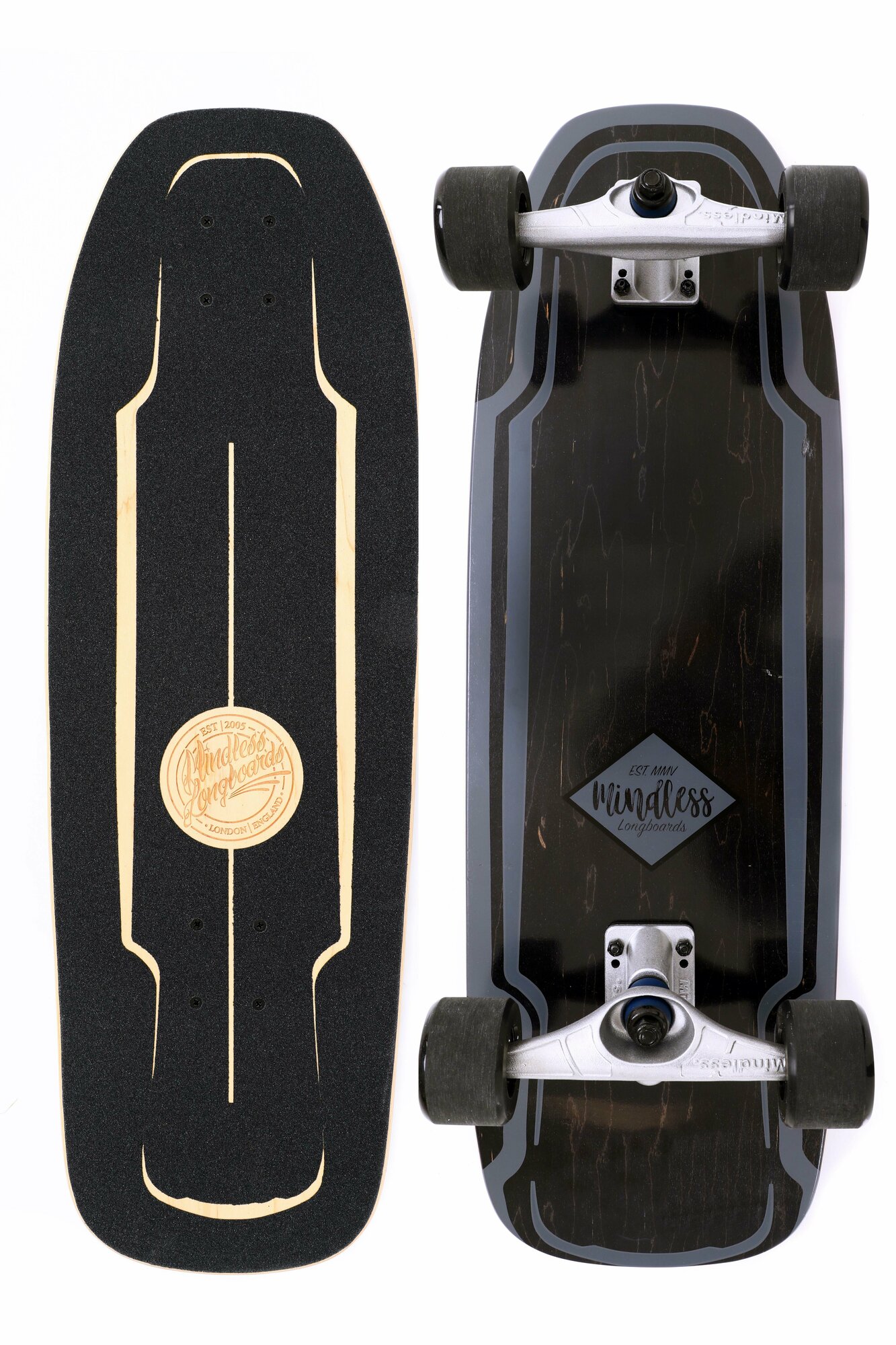 Лонгборд Mindless Surf Skate Black