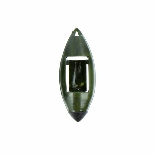 фото Груз-кормушка пластиковая x-feeder pl camo bullet window m, цвет камо, 70 г, 35 мл