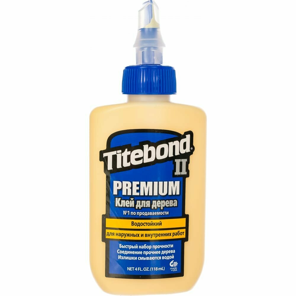 Столярный клей Titebond II PREMIUM 118 мл