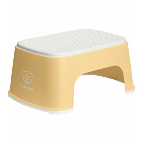 Стульчик-подставка BabyBjorn Step Stool Powder Yellow/White