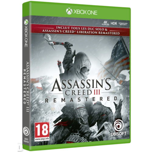 Игра Assassin's Creed III Remastered для Xbox игра для ps4 ubisoft assassins creed iii обновленная версия
