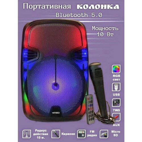 Беспроводная Bluetooth-колонка "Караоке"