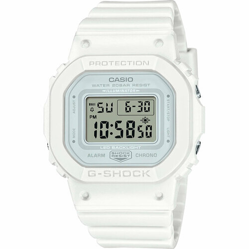 фото Наручные часы casio часы casio gmd-s5600ba-7, серый, белый