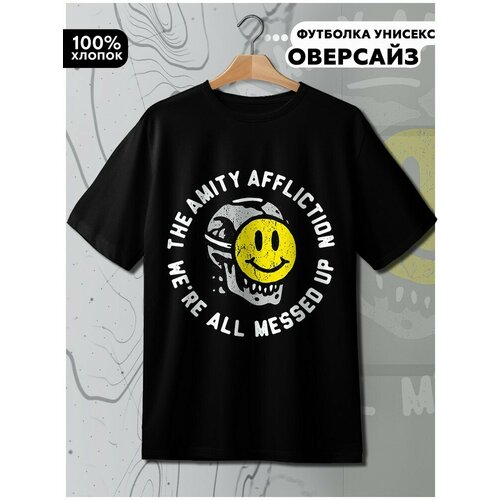 фото Футболка hypnotica, размер l, черный