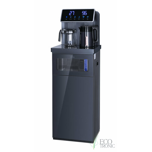 Кулер с чайным столиком Тиабар Ecotronic TB33-LNR UV Dark Grey без охлаждения