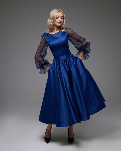 Платье VEHOVAdresses, размер 44, синий