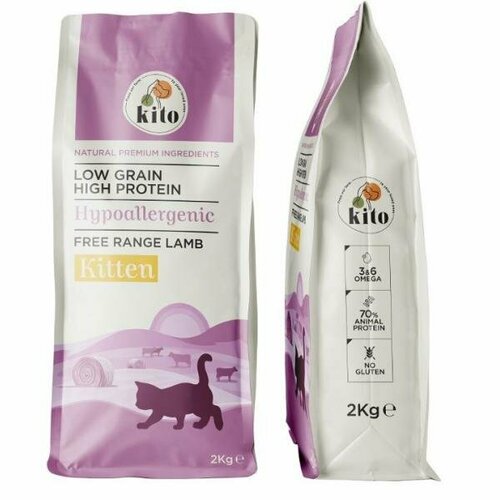 Kito Для котят с ягненком свободного выпаса (Kitten Cat Food Grass-Fed Lamb), 2кг