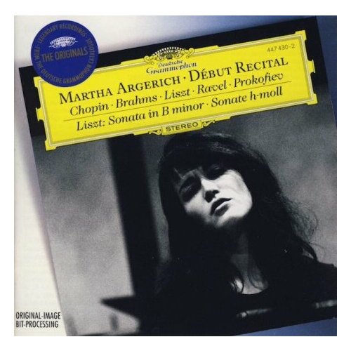 Компакт-Диски, Deutsche Grammophon, MARTHA ARGERICH - Debut Recital (CD) компакт диски deutsche grammophon martha argerich mstislav rostropovich chopin sonata polonaise schumann adagio and allegro cd