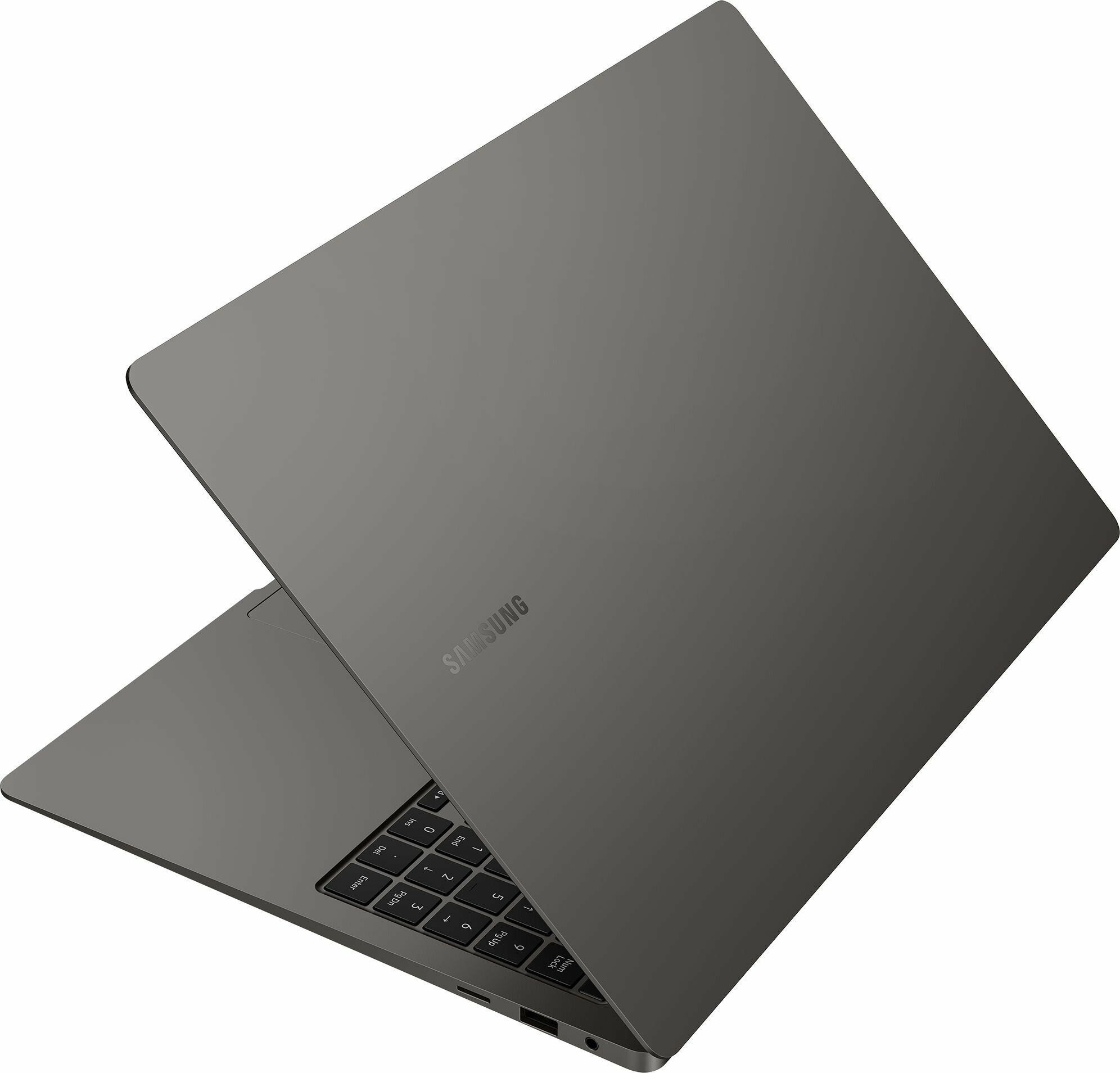 Ноутбук Samsung Galaxy book 3 NP960, 16", OLED, Intel Core i7 1360P, LPDDR5 16ГБ, SSD 512ГБ, Intel Iris Xe graphics, темно-серый (np960xfg-kc1in) - фото №10