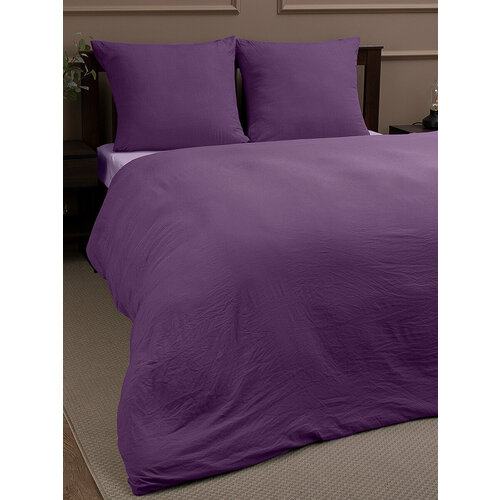 Постельное бельё Макосатин жатый Гранат евро 23524 2099₽