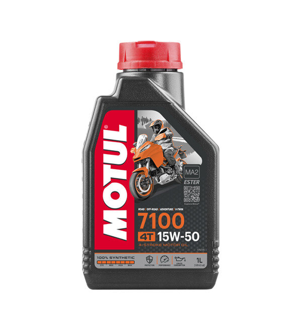 Моторное масло Motul 7100 4T 15W50 1л (104298)