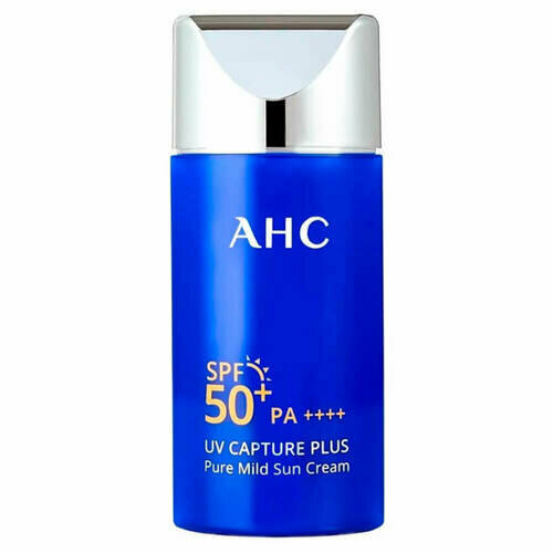 AHC Крем солнцезащитный лёгкий - UV Capture plus pure mild sun cream SPF 50+ PA++++, 50мл ahc крем солнцезащитный лёгкий uv capture plus pure mild sun cream spf 50 pa 50мл