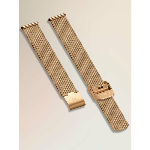 фото Браслет l'terrias, фактура плетеная, размер 16мм, золотой