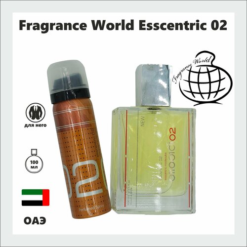 Вода парфюмерная + дезодорант, Monocline 02 esscentric, 100 мл