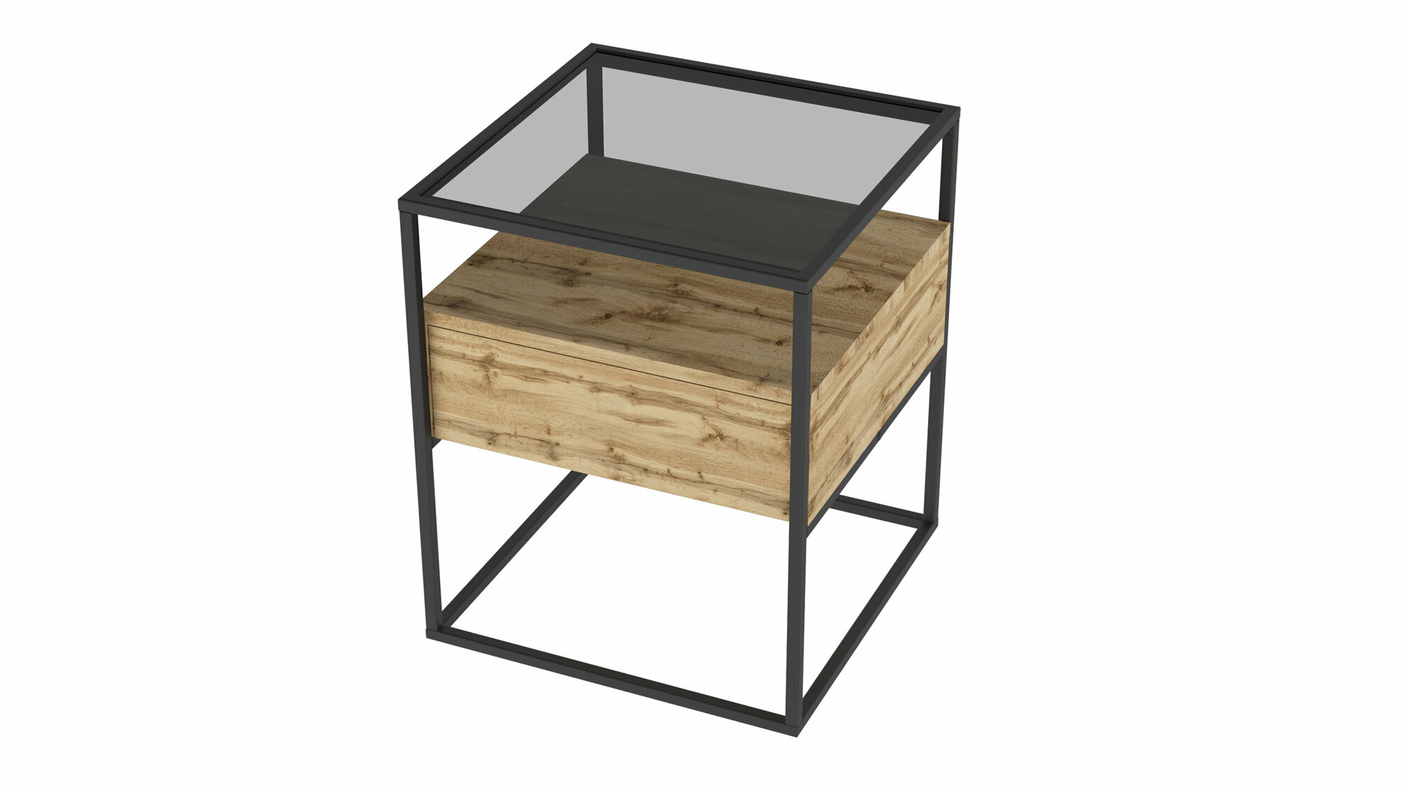 фото Прикроватная тумба "Эйден" дуб вотан (дуб вотан)