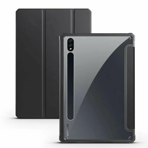 Чехол MyPads для Samsung Galaxy Tab S7 (2020) 11 (SM-T870) / Tab S8 (SM-X700) чехол mypads fondina bicolore для samsung galaxy s8 active sm g892a