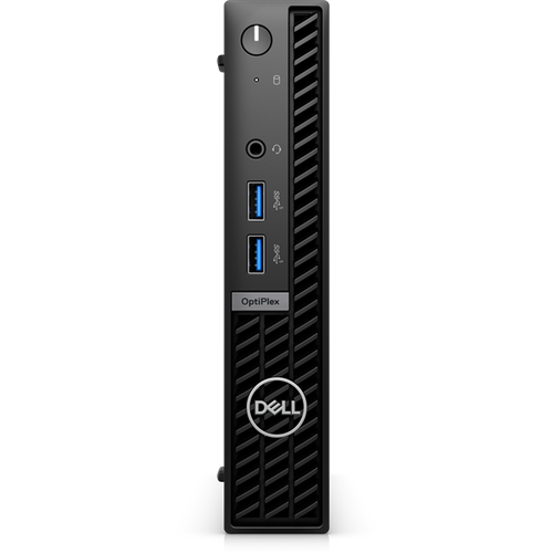 Пк Dell Optiplex 7010 MFF Core i3-13100T/8GB/256GB SSD +1TB HDD/Integrated/WLAN + BT, W11Pro,2y KB Eng (7010-3821) неттоп rombica blackbird hx10182p intel core i3 10100 8 гб ssd 256 гб intel uhd graphics 630 windows 10 professional pcmi 0301