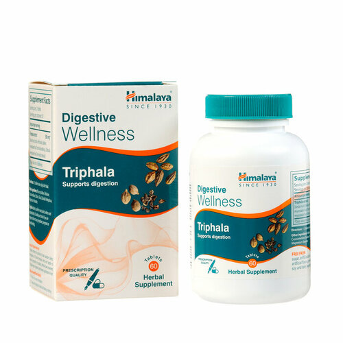 Himalaya БАД к пище "трифала" (Triphala) Himalay, 500 мг, 60 таблеток