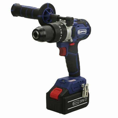 Шуруповерт аккумуляторный ударный бесщеточный диолд ДЭА-20ЛИ-03 У 1х40 Ач Li-Ion 20 В 2473900₽