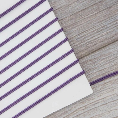 Шнур-сутаж для шитья, фиолетовый, 50 м, 1 упаковка шнур сутаж для шитья синий 50 м 1 упаковка