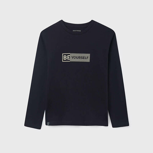 фото Лонгслив nukutavake, размер 166 (16 лет), синий