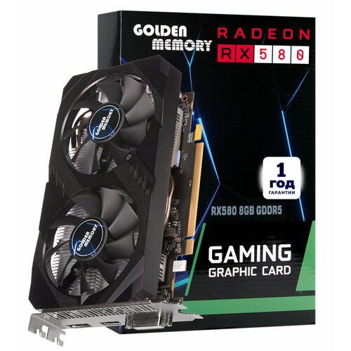 Видеокарта AMD Rаdеоn RХ 580 8G GDDR5 игровая sjs белая видеокарта amd radeon 580 8g 256bit gddr5