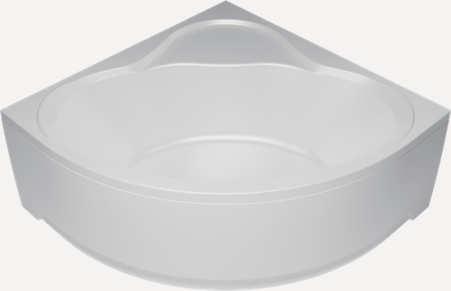 Изображение товара Акриловая ванна Тритон "Грация", 140x140см, четверть круга, белая, глянцевая