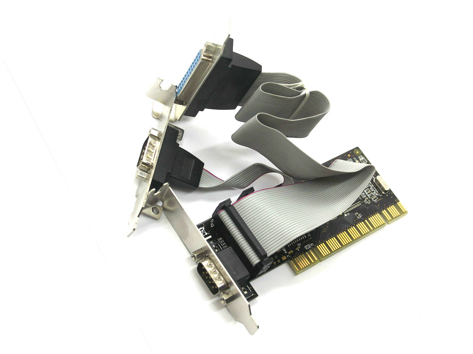 Контроллер Espada (FG-PMIO-V3T-02S1P-1-BC01) 2xCOM9M+ 1xLPT25F PCI LowProfile