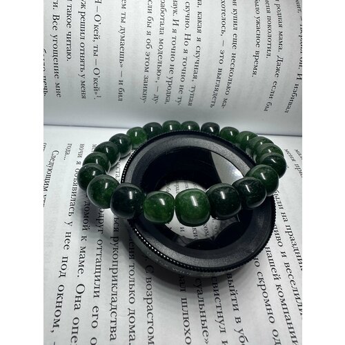 Браслет, кварц, 1 шт., зеленый