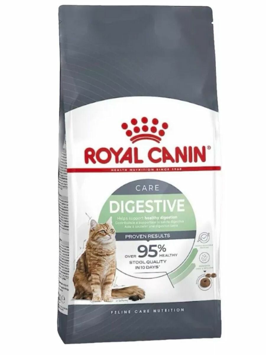 Сухой корм для кошек Royal Canin Digestive Care для поддержания здоровья пищеварительной системы от 1 до 12 лет 10 кг