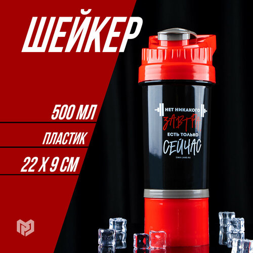 фото Шейкер «есть только сейчас», 500 мл svoboda voli