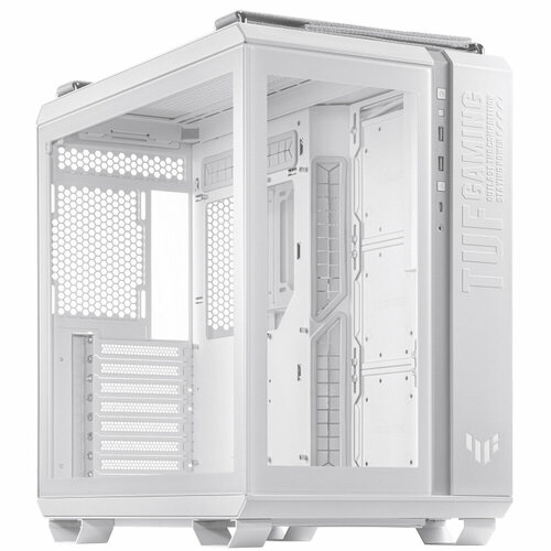 Корпус для компьютера ASUS TUF Gaming GT502 (90DC0093-B09010) Tempered Glass Dual Chamber Case White GT502/WHT/TG