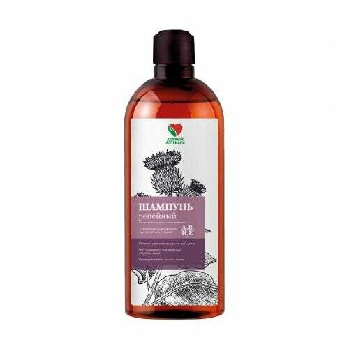 Добрый аптекарь шампунь репейный против выпадения волос 250мл 195₽