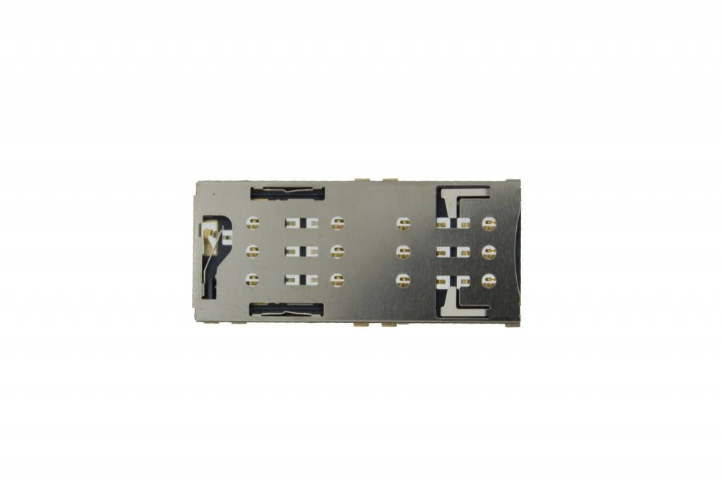 Коннектор сим карты (SIM) для Sony E5506 /E5533 / F3211/F3212/F3213 /F3215/F3216 / G3121 /G3112 и др.