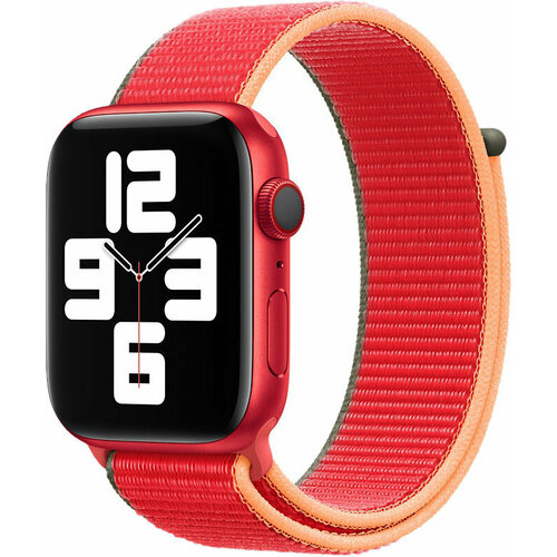 Ремешок нейлоновый RED Sport Loop (Красный) Apple Watch 44mm (42mm; 45mm) MJG33AM/A