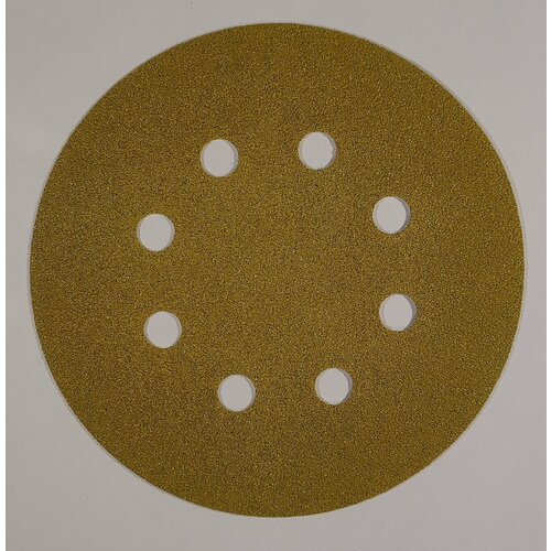 Набор Шлифовальных абразивных кругов SANDPAPER на липучке диаметром 125 мм (упаковка 25 штук)