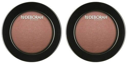 Deborah Milano Румяна запеченные Hi-Tech Blush, тон 46 Персиково-розовый, 4 г, 2 шт