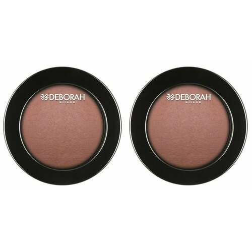 Deborah Milano Румяна запеченные Hi-Tech Blush, тон 46 Персиково-розовый, 4 г, 2 шт