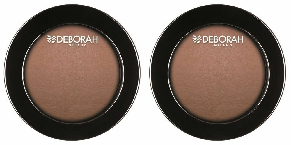 Deborah Milano Румяна запеченные Hi-Tech Blush, тон 52 Терракотовый, 4 г, 2 шт