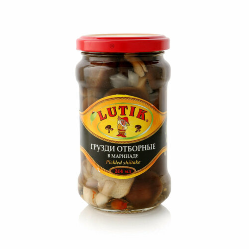 Грузди Lutik отборные, 580 г