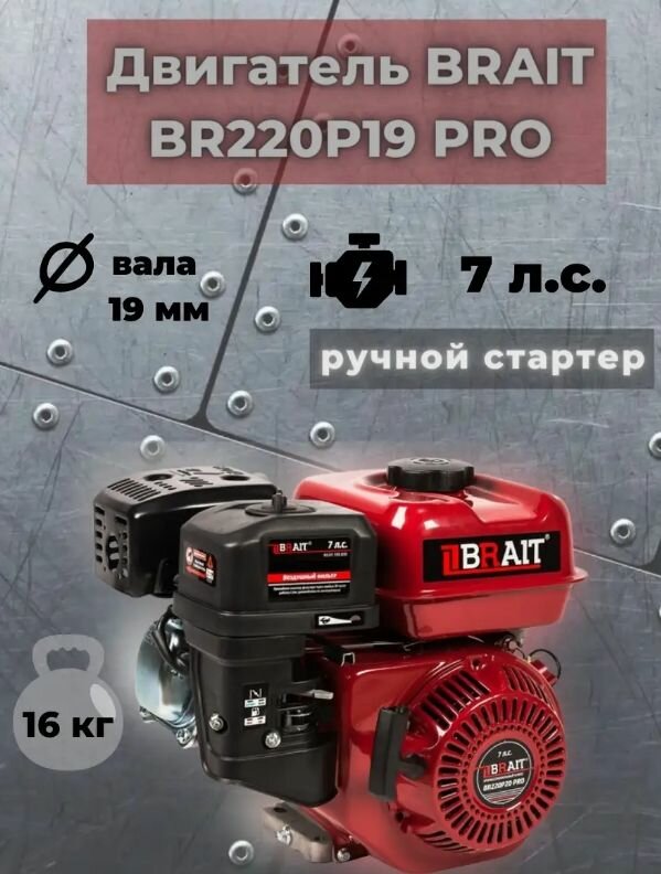 Двигатель BR220P19 PRO — фото 10
