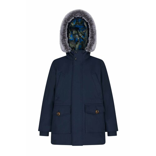 Куртка GEOX, размер 12л, синий куртка geox размер 12л голубой