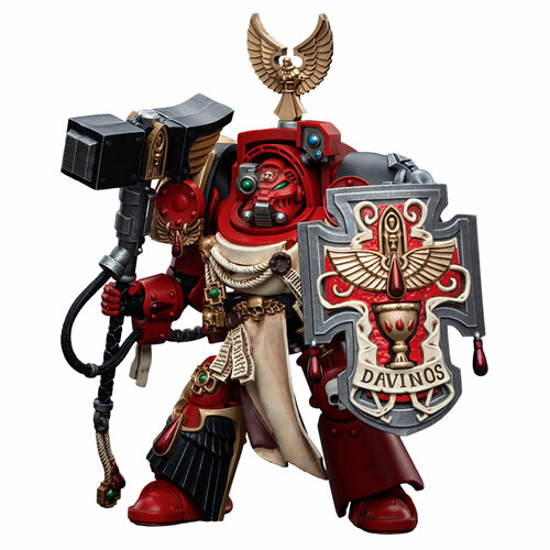 Фигурка Warhammer 40K Blood Angels Assault Terminators Brother Davinos joytoy фигурка joytoy warhammer 40 000 brother gornoth