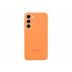 Samsung Чехол-накладка Samsung Galaxy S23+ Silicone Case EF-PS916TOEGRU, оранжевый - изображение