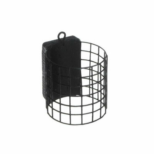 фото Груз-кормушка металлическая me submarine m grid, цвет matt black, 100 г, 35 мл x-feeder