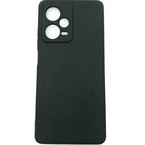 Чехол-накладка PERO Clip Case для Xiaomi Redmi Note 12 Pro black (Черный) чехол накладка krutoff soft case уэнсдей аддамс тайлер для xiaomi redmi note 12 pro черный